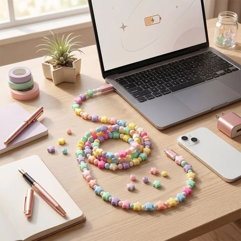 Kisten Trends Data & Charging Cable Candy USB C to USB C (1m)
