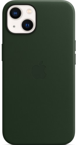 iPhone 13 Leather Backcover with MagSafe Sequoia Green