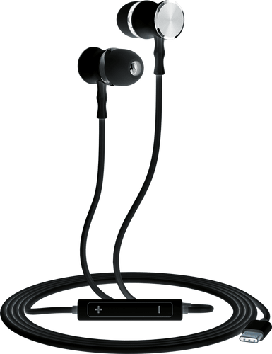 itStyle Stereo Headset in ear USB C black