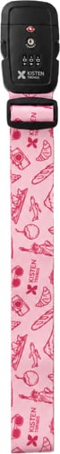 Kisten Trends TSA Luggage Lock Strap Rose