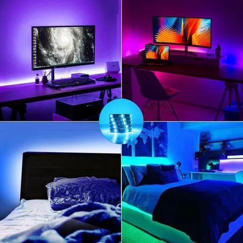 Esmée 180 LED's Licht Streifen Leiste RGB (3m)
