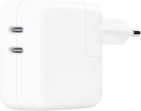 Apple Power Adapter 2xUSB C 35W white