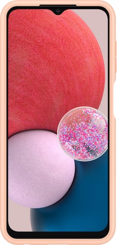 Samsung Galaxy A13 Backcover Card Slot peach