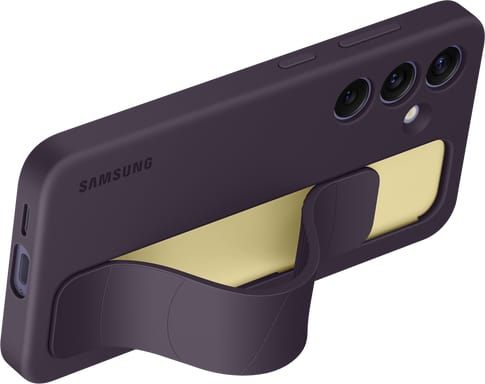 Samsung Galaxy S24 Standing Grip Backcover Dark Violet