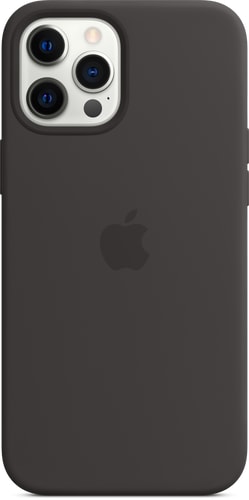 iPhone 12 Pro Max Silicone Case with MagSafe Black
