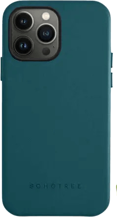 SOHOTREE iPhone 13 Pro Max Apple Leather Backcover Fuji petrol