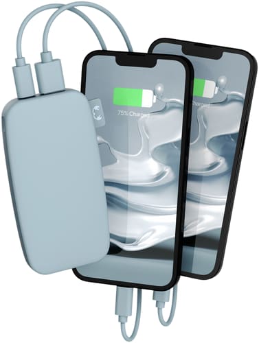 Fresh'N Rebel Powerbank 6000mAh USB C Dusky Blue