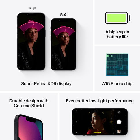 Apple iPhone 13 mini 5G Midnight