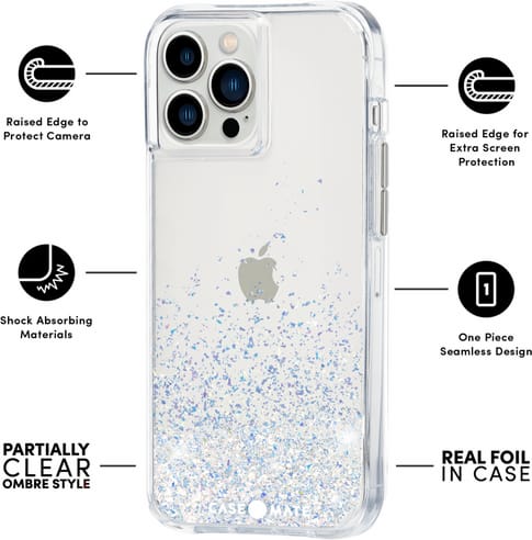 CaseMate iPhone 13 Pro Backcover Glitter Stardust