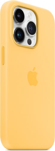 Apple iPhone 14 Pro Silicone Case with MagSafe Sunglow