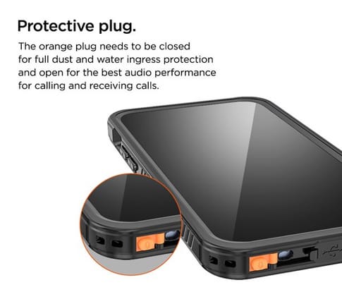 Eiger iPhone 17 Pro Avalanche Magsafe Case Black (b2b)