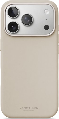 Vonmählen Soft Silicone Case iPhone 18 Pro Cream