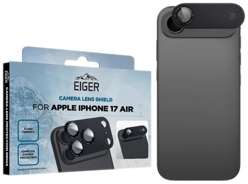 Eiger iPhone 17 Air Mountain Glas Camera Protector