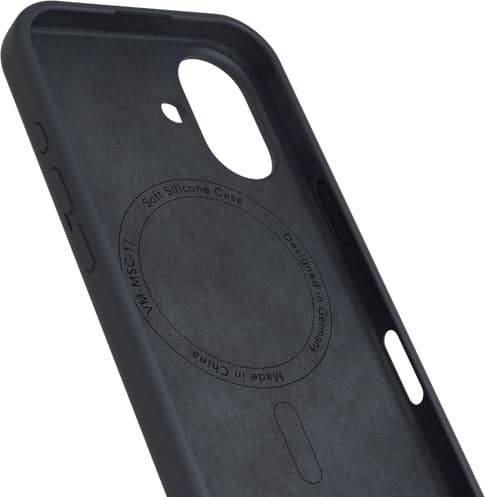 Vonmählen iPhone 17 Silicone Backcover Navy