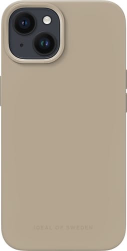 iDeal of Sweden iPhone 13/14 Silicone Backcover beige