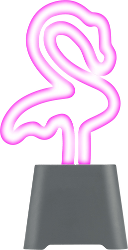 Neon Beat Mini Speaker Flamingo