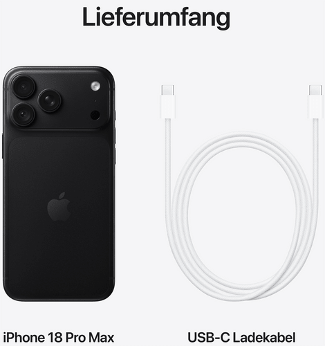 Apple iPhone 18 Pro Max 5G Black