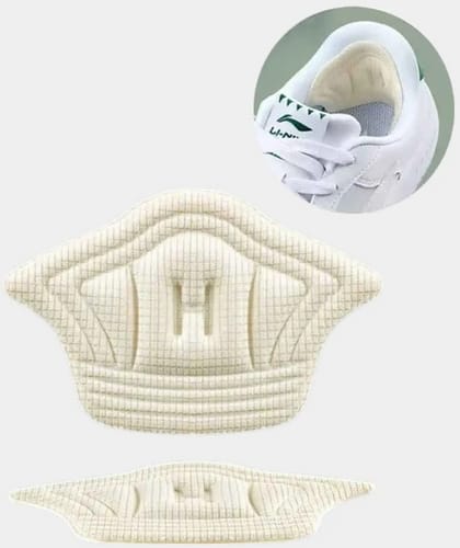 AK Kisten Basics Soft anti-slip Heel Pads 7mm 1 Pair Cream