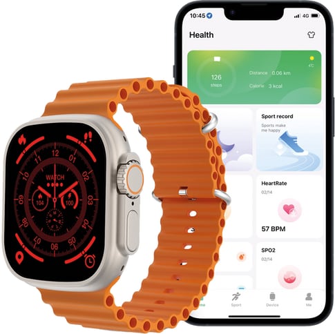 KSIX URBAN PLUS Smartwatch Orange