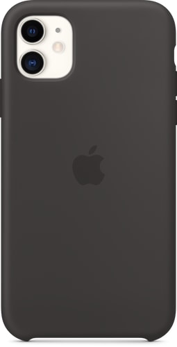 Apple iPhone 11 Silicon Backcover black