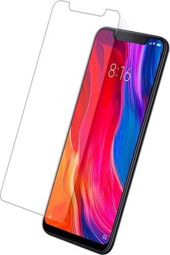 Eiger Xiaomi Mi 8 screenprotector Glas flach
