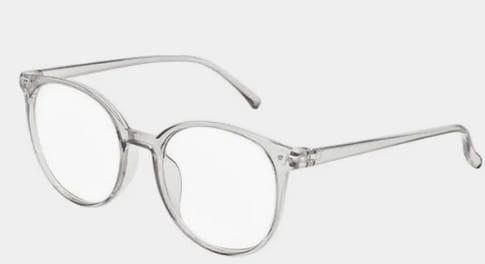 AK Kisten Basics Anti Blue Light Glasses Grey Transparent