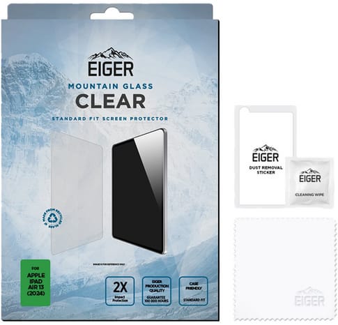 Eiger iPad Pro 13" (2024) Mountain Glass Protector (b2b)
