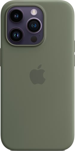 Apple iPhone 14 Pro Silicone Case with MagSafe Olive