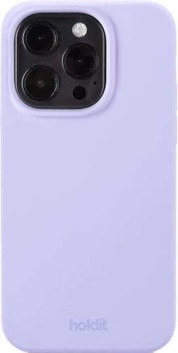 Holdit iPhone 15 Pro Silicone Backcover Lavender