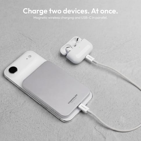 Vonmählen Magnetic Power Bank Evergreen 5000mAh White