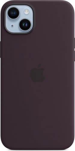 Apple iPhone 14 Plus Silicone Case with MagSafe Elderberry