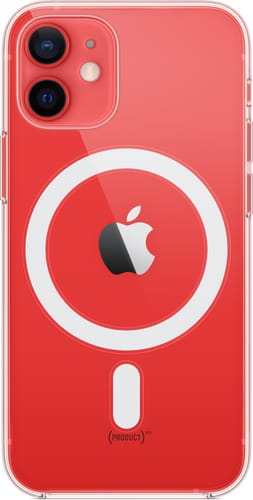 iPhone 12 mini Silicon Case with MagSafe Transparent
