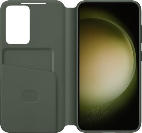Samsung Galaxy S23 Smart View Flip Cover khaki