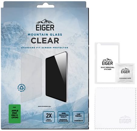 Eiger iPad Pro 11" (2024) Mountain Glass Protector (b2b)