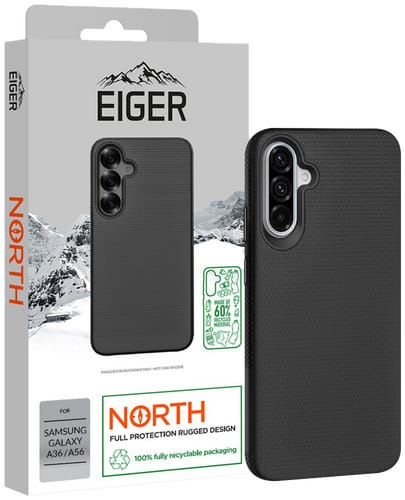 Eiger Galaxy A56 / A36 North Backcover Black (b2b)