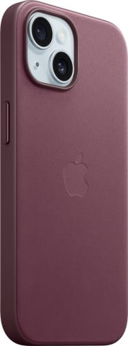 Apple iPhone 15 FineWoven Case with MagSafe Mulberry