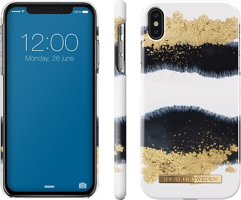 iDeal of Sweden iPhone Xs Max Cover Black/Gold