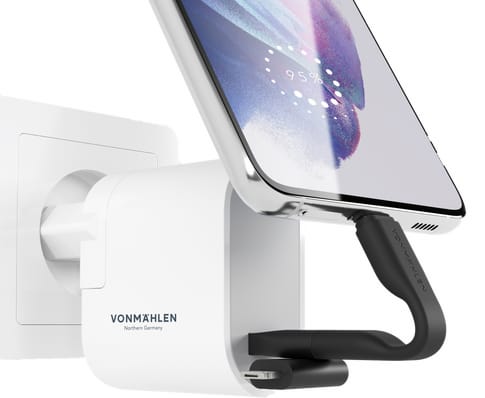 Vonmählen High Six 6in1 fast charging cable black/silver