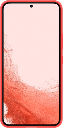 Samsung Galaxy S22 Silicone Backcover coral