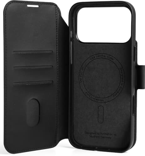 Vonmählen iPhone 17 Pro Folio Bookcover Black
