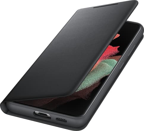 Samsung Galaxy S21 Ultra LED View Flip Cover black