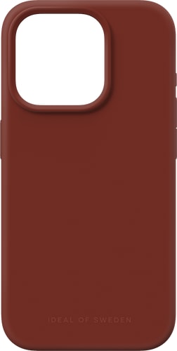 iDeal of Sweden iPhone 15 Pro Silicone Backcover Dark Amber