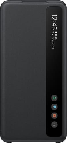 Samsung Galaxy S20 Clear View Flip Cover black