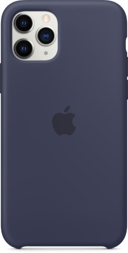 Apple iPhone 11 Pro Silicon Backcover midnight blue
