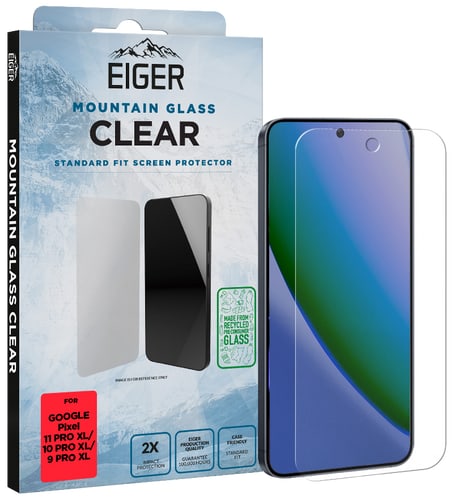 Eiger Pixel 11 Pro XL/10 Pro XL/9 Pro XL Clear Glass Screen