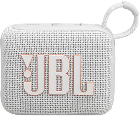 JBL Go 4 Bluetooth Water & Dustproof Speaker White