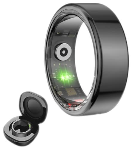 KSIX Smart Ring Black