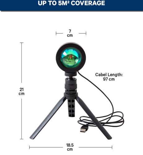 AK Kisten Basics Sunset Projector Lamp USB