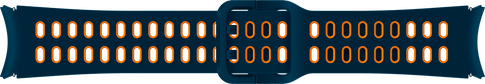 Samsung Watch Strap Sport Band L navy/orange (20mm)