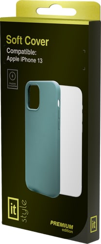 itStyle Premium iPhone&nbsp;13 Silicon Case MagSafe Dark Green